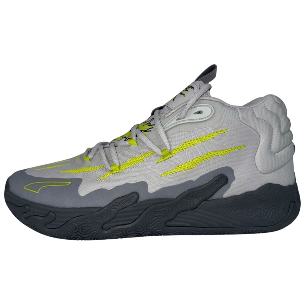 Puma Mens Size 13 MB.03 Melo Basketball Shoes Chino Hills Grey 379235-01 NEW